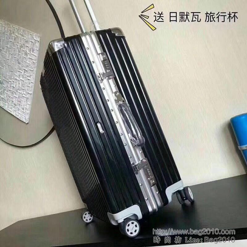 RIMOWA日默瓦 拉杆箱/拉箱 pc+鋁鎂合金 復古classic系列 PC最高版本 明星同款 8012   xbt1065